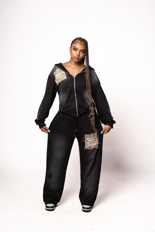 "Rs.Desires" Hoodie & Sweats Set